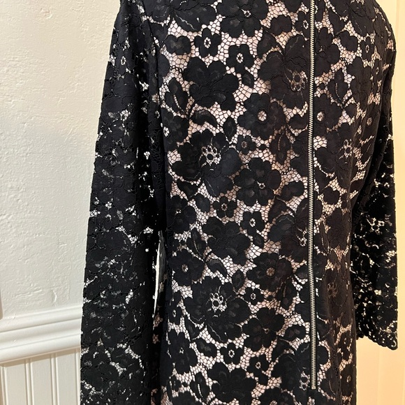 EUC Black Ted Baker Lace Dress Sz 4 - Picture 7 of 9